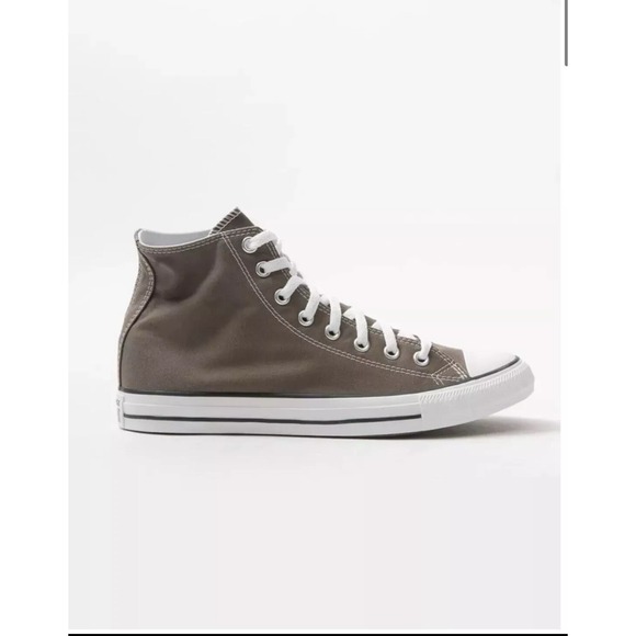 CONVERSE Chuck Taylor All Star High Top Shoes Men's Size 9 Charcoal Grey NEW - Picture 3 of 6